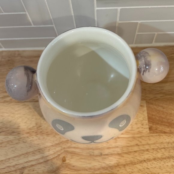 Thumbs Up Panmug Beige Panda Bear Ceramic Coffee Tea Mug Color changing! - Picture 3 of 7